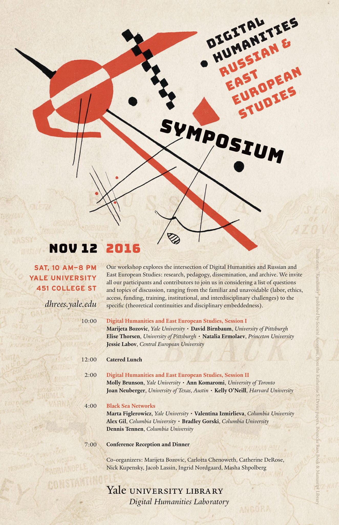 Yale Slavic DH poster